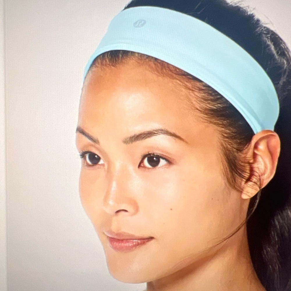 Lululemon AQUA Headband NWT Y2k